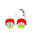 さくらんぼ姉妹（個別スタンプ：9）