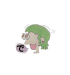 おめめ落っこちそうなひとたち。。（個別スタンプ：6）