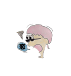 おめめ落っこちそうなひとたち。。（個別スタンプ：10）