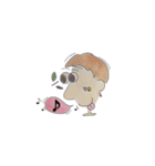 おめめ落っこちそうなひとたち。。（個別スタンプ：20）