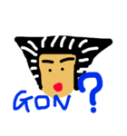 ゴンさん？クエスチョンマン（個別スタンプ：8）