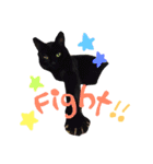 まるぷー★まると黒猫むく（個別スタンプ：5）