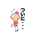 熱烈女子（個別スタンプ：5）
