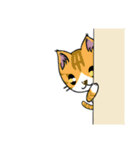 勇者を目指す猫と仲間たち。大鎌使い（個別スタンプ：6）