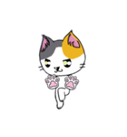 勇者を目指す猫と仲間たち。大鎌使い（個別スタンプ：11）