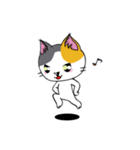 勇者を目指す猫と仲間たち。大鎌使い（個別スタンプ：12）