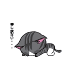 勇者を目指す猫と仲間たち。大鎌使い（個別スタンプ：16）