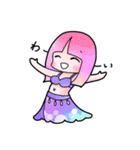 ベリーダンス女の子（個別スタンプ：6）