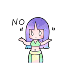 ベリーダンス女の子（個別スタンプ：17）