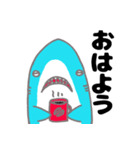 ぬいぐるみのサメくん（個別スタンプ：8）