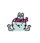 うさぎのミンティとキャロットくん（個別スタンプ：6）