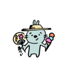 うさぎのミンティとキャロットくん（個別スタンプ：18）