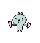 うさぎのミンティとキャロットくん（個別スタンプ：33）