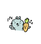 うさぎのミンティとキャロットくん（個別スタンプ：40）