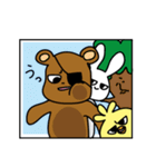 ユカイナどうぶつ（個別スタンプ：3）