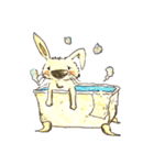 うさぎみたいなやつ。（個別スタンプ：2）