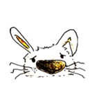 うさぎみたいなやつ。（個別スタンプ：5）