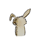 うさぎみたいなやつ。（個別スタンプ：6）