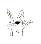 うさぎみたいなやつ。（個別スタンプ：8）