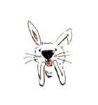 うさぎみたいなやつ。（個別スタンプ：9）