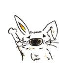 うさぎみたいなやつ。（個別スタンプ：11）