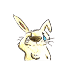 うさぎみたいなやつ。（個別スタンプ：13）