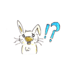 うさぎみたいなやつ。（個別スタンプ：14）