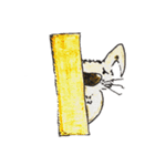 うさぎみたいなやつ。（個別スタンプ：21）