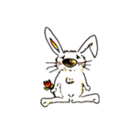 うさぎみたいなやつ。（個別スタンプ：22）