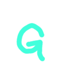 数字や英語（個別スタンプ：17）