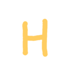 数字や英語（個別スタンプ：18）