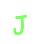 数字や英語（個別スタンプ：20）