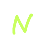 数字や英語（個別スタンプ：24）