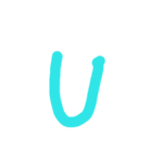 数字や英語（個別スタンプ：31）