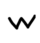 数字や英語（個別スタンプ：33）