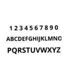 数字や英語（個別スタンプ：37）