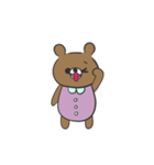 クマの毎日使えるスタンプ♡（個別スタンプ：12）