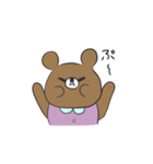 クマの毎日使えるスタンプ♡（個別スタンプ：25）