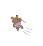 クマの毎日使えるスタンプ♡（個別スタンプ：28）