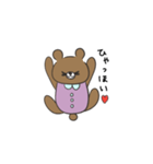 クマの毎日使えるスタンプ♡（個別スタンプ：34）