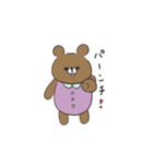 クマの毎日使えるスタンプ♡（個別スタンプ：36）