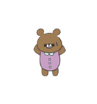 クマの毎日使えるスタンプ♡（個別スタンプ：40）