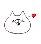 ネコぽ(シンプルスタンプ)（個別スタンプ：1）