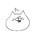 ネコぽ(シンプルスタンプ)（個別スタンプ：16）