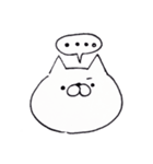 ネコぽ(シンプルスタンプ)（個別スタンプ：21）