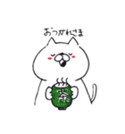 ネコぽ(シンプルスタンプ)（個別スタンプ：34）