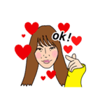 私たちの女子会スタンプ（個別スタンプ：3）