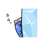 ねこ乗せペンギン（個別スタンプ：22）