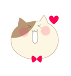 蝶ネクタイをつけたねこ（個別スタンプ：29）