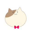 蝶ネクタイをつけたねこ（個別スタンプ：31）